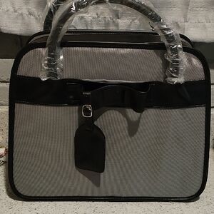 Black and Gray Duffle/travel Bag